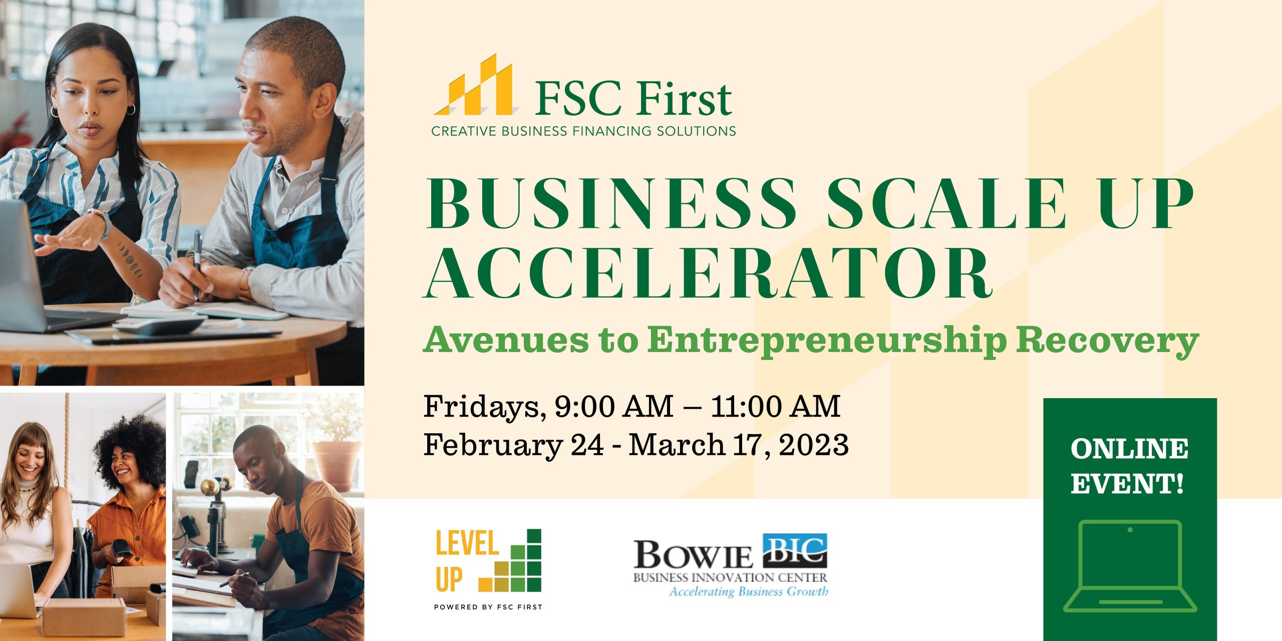 Business Scale Up Accelerator Avenues to Entrepreneurship Recovery