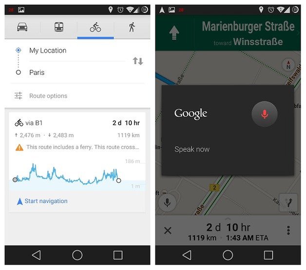 How to get the new Google Maps with voice commands in navigation