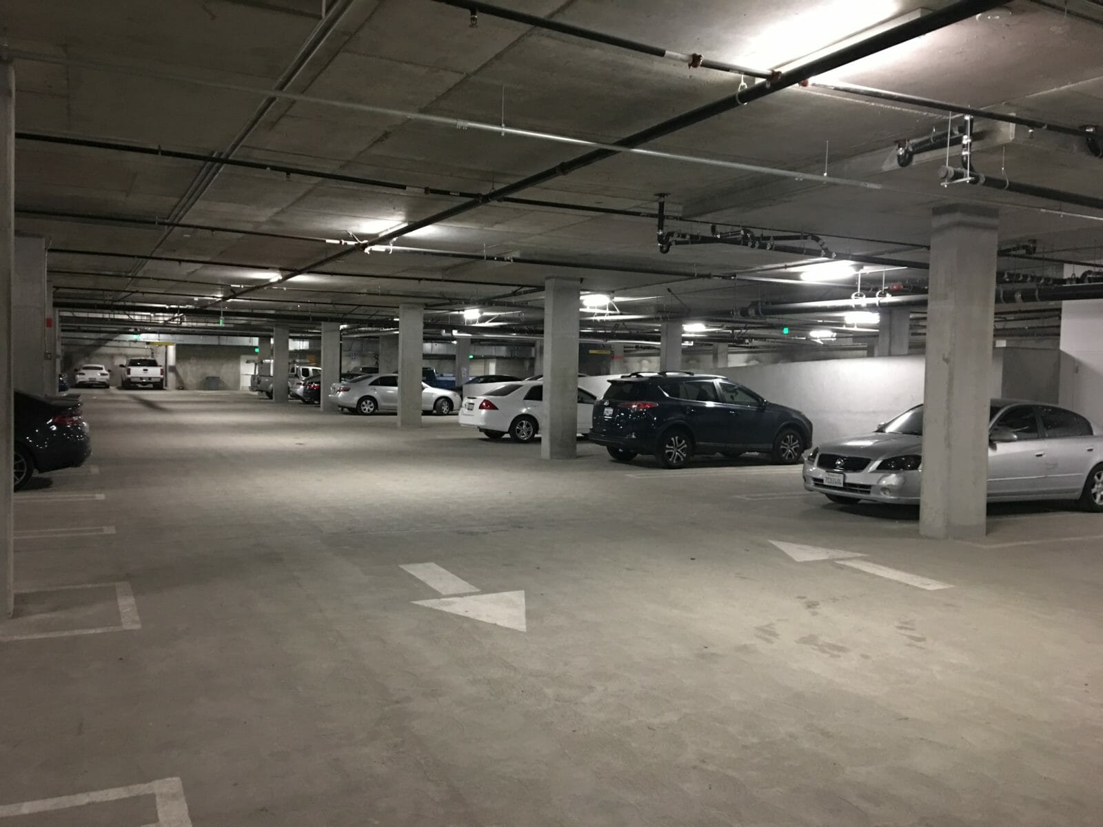 Parking Garage West Los Angeles, CA FSC Lighting