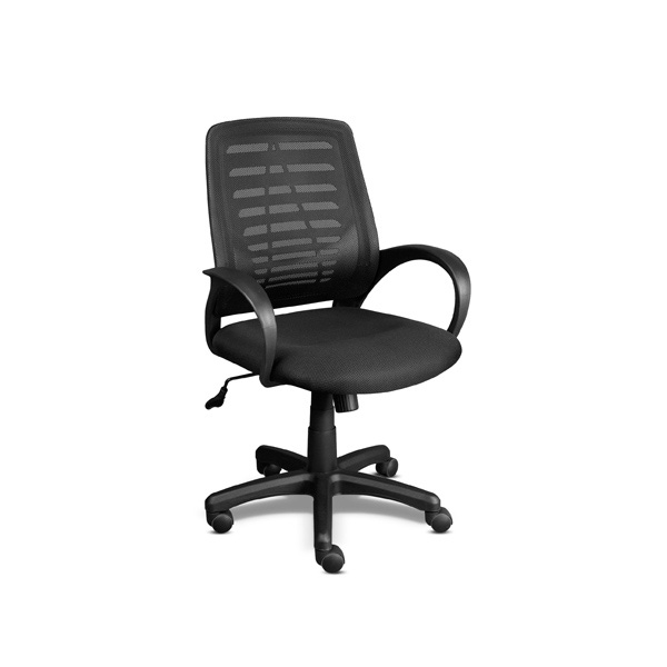 Xtech QZY1151 Silla Ejecutiva AeroChair con Brazos Negro Grupo F&S