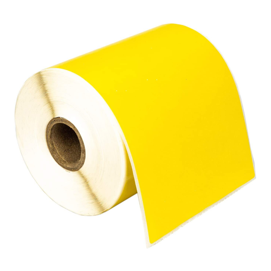 Etiquetas para Zebra 4x6 Amarillo Grupo F&S