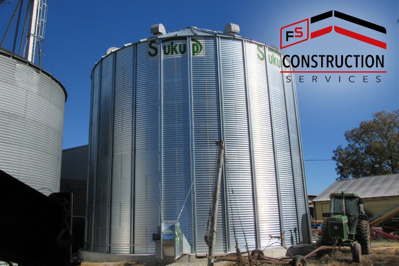 Project Profile A 42’ Grain Bin Just in Time FS Construction