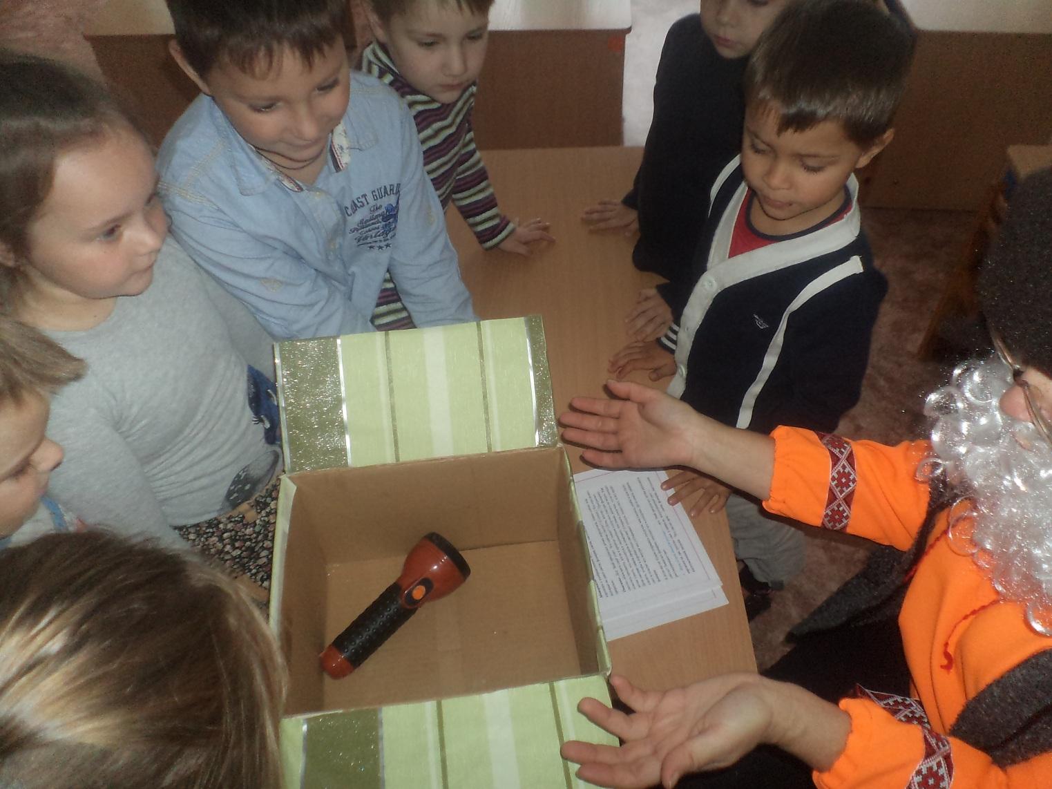 Конспект ООД по экспериментированию в доу «Опыты со светом»