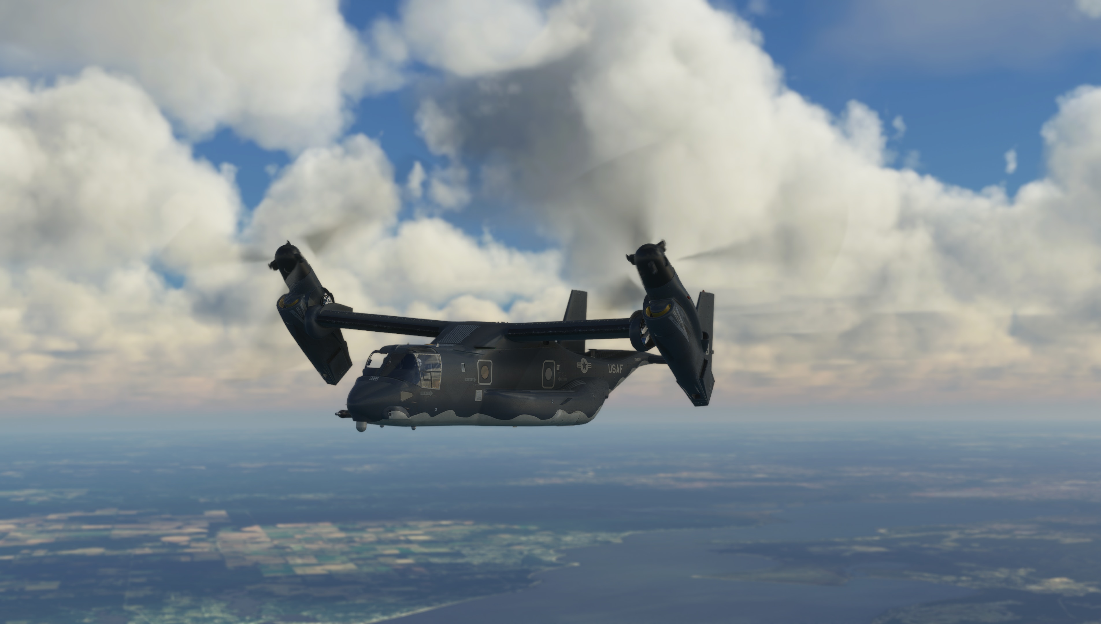 Miltech Simulations Announces MV22B Osprey FSElite