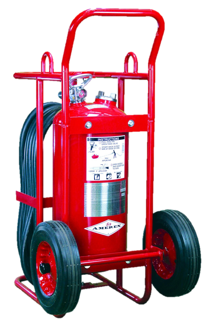 Wheeled Fire Extinguishers