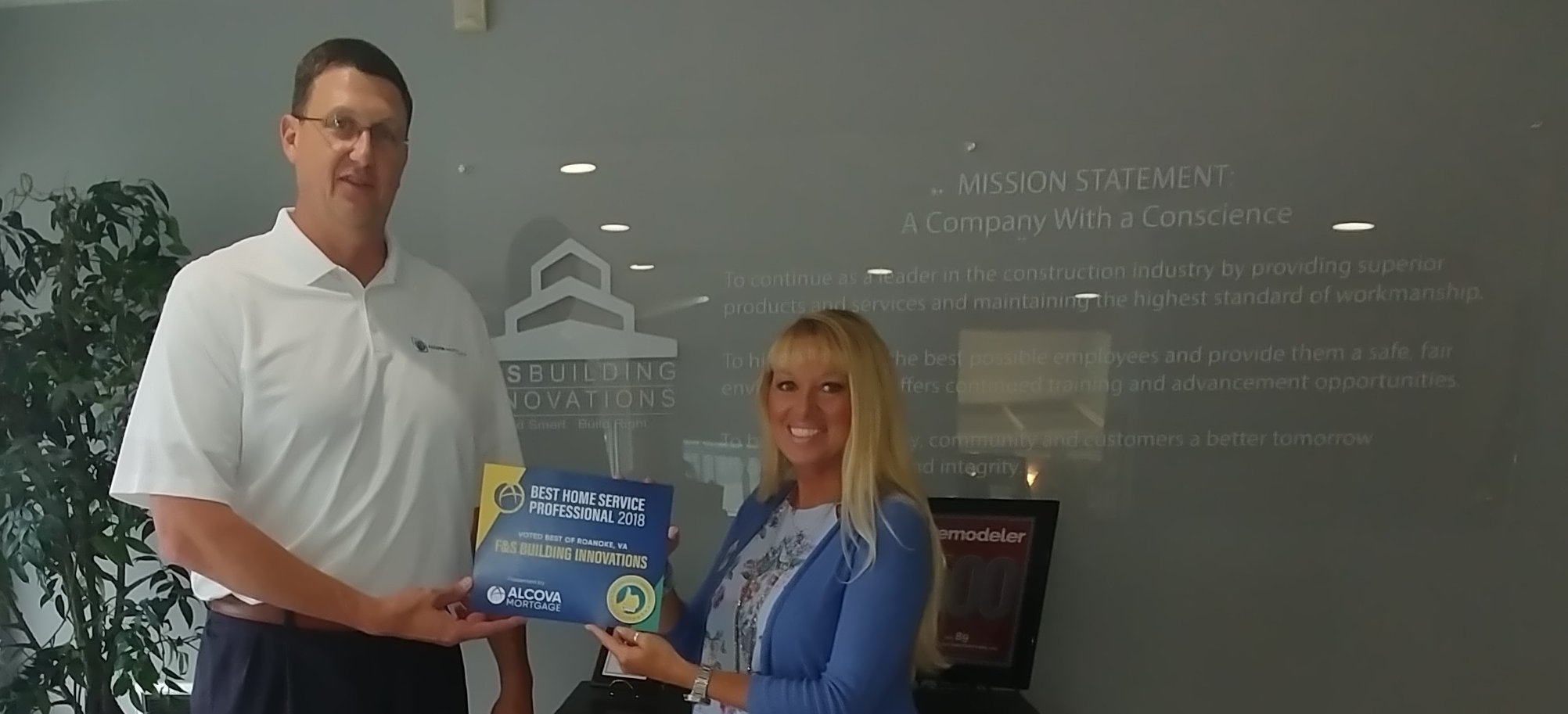 Alcova Mortgage's Best Home Services Professional 2018