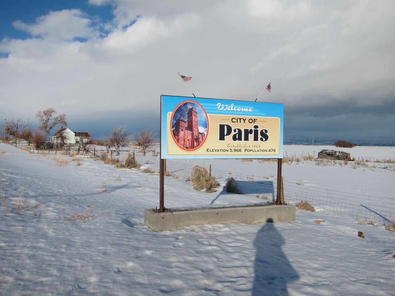 Road into Paris, Idaho Work in Progress