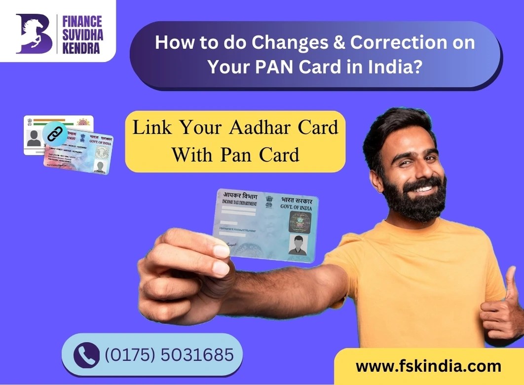 How to Do PAN Card Correction & Changes in India? 2024 Finance