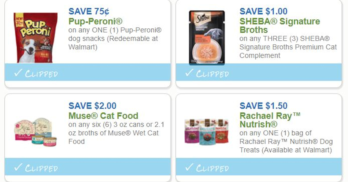 Savings for Your FurBaby Printable Coupons
