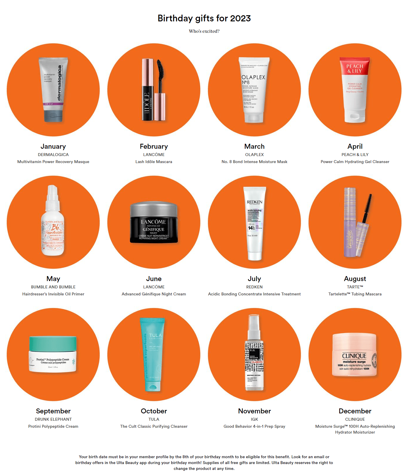The Gifts Are Here Ulta Birthday Gifts 2023 (Updated) Free Stuff