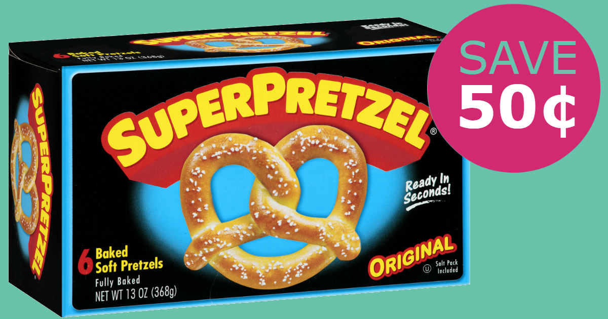 Print a Rare 0.50 Off SuperPretzel Coupon Coupons