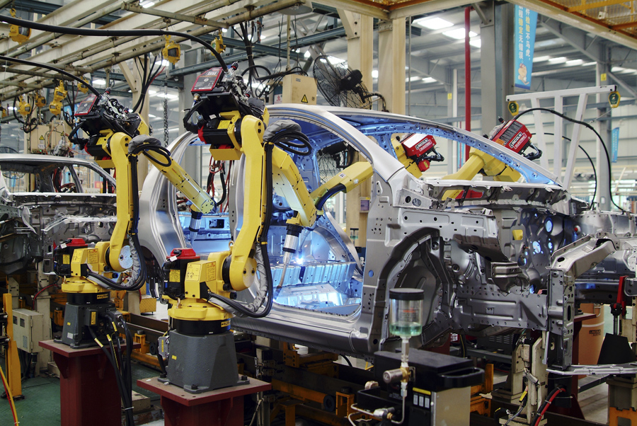 Lincoln Electric's Weld on a Galvanized Steel Auto Parts