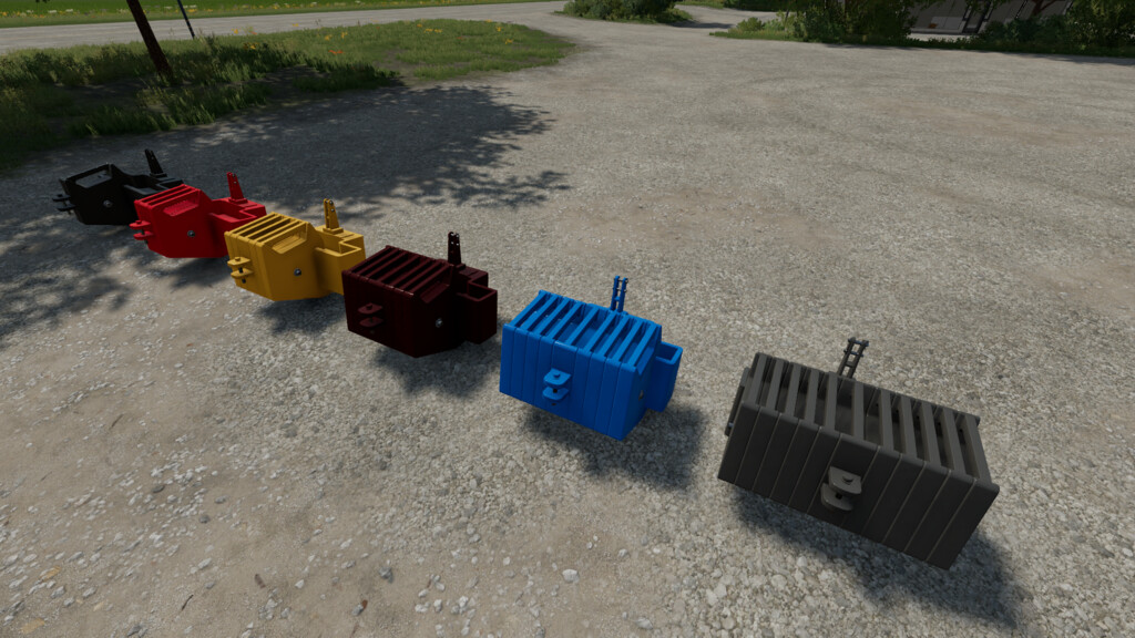 Adjustable Weight v 1.0 ⋆ FS22 mods