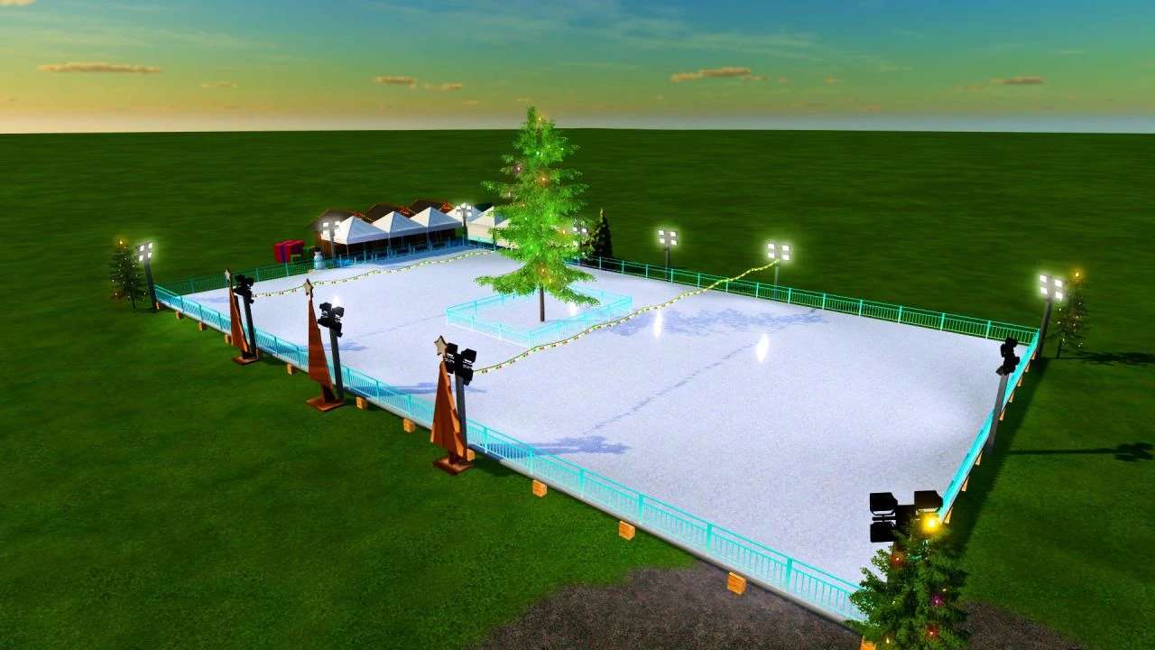 Ice Skating Rink v 1.0.0.1 ⋆ FS22 mods