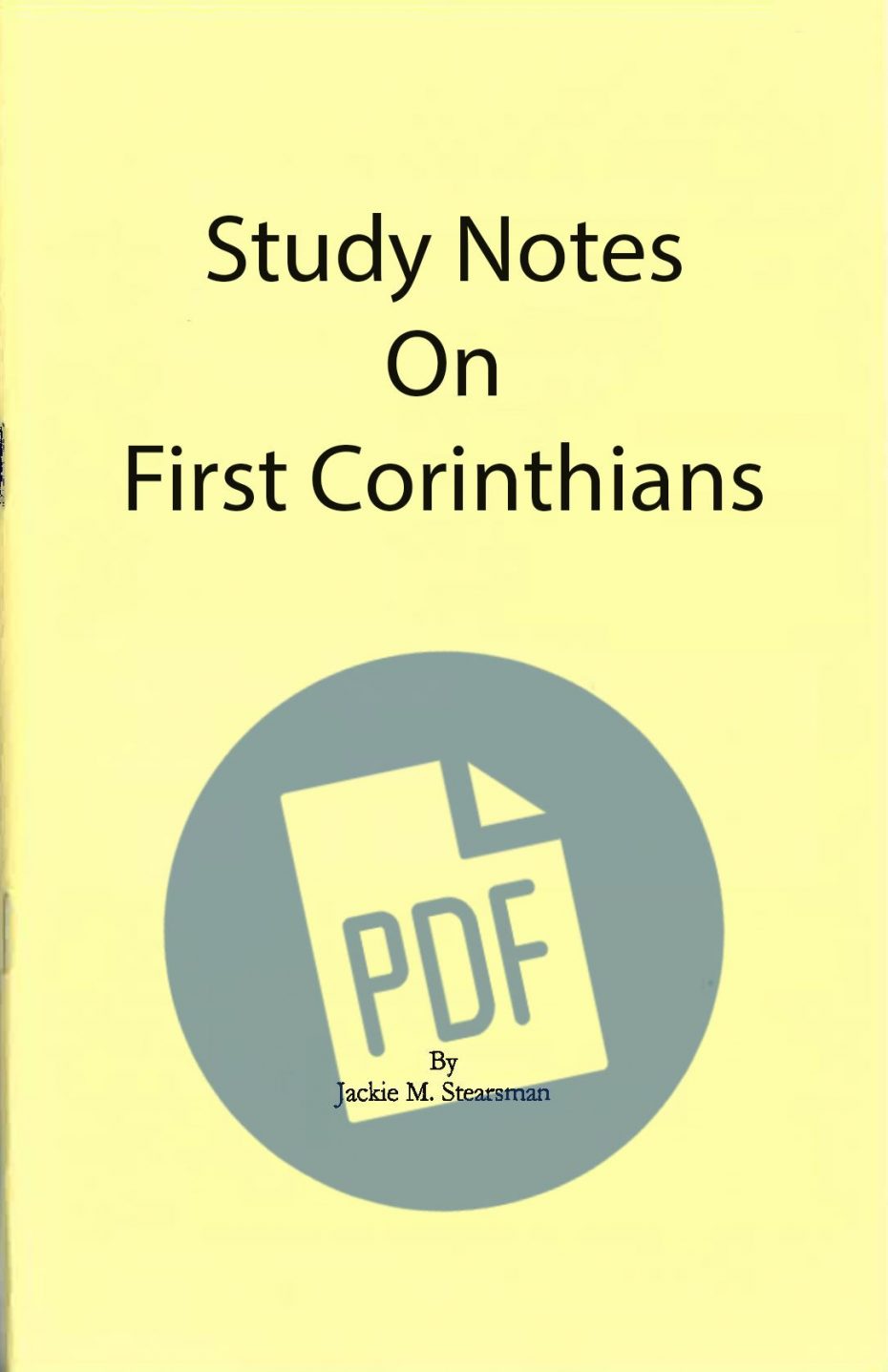 A Study in 2 Corinthians FBC Eugene