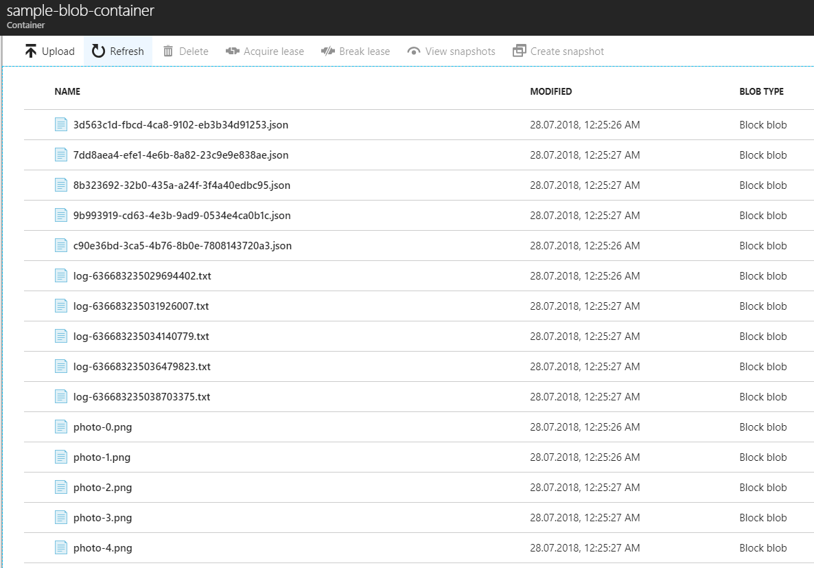 How to create nested folders within Azure Blob container Maxim Zhukov