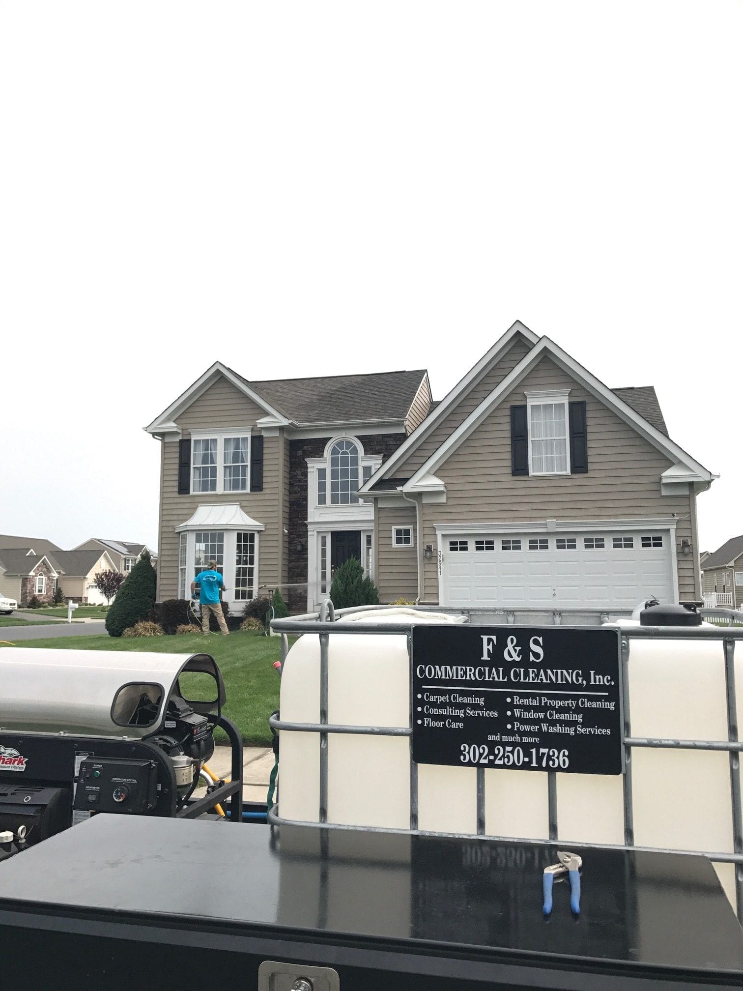 F&S Power Washing Exterior Pressure Washing Services