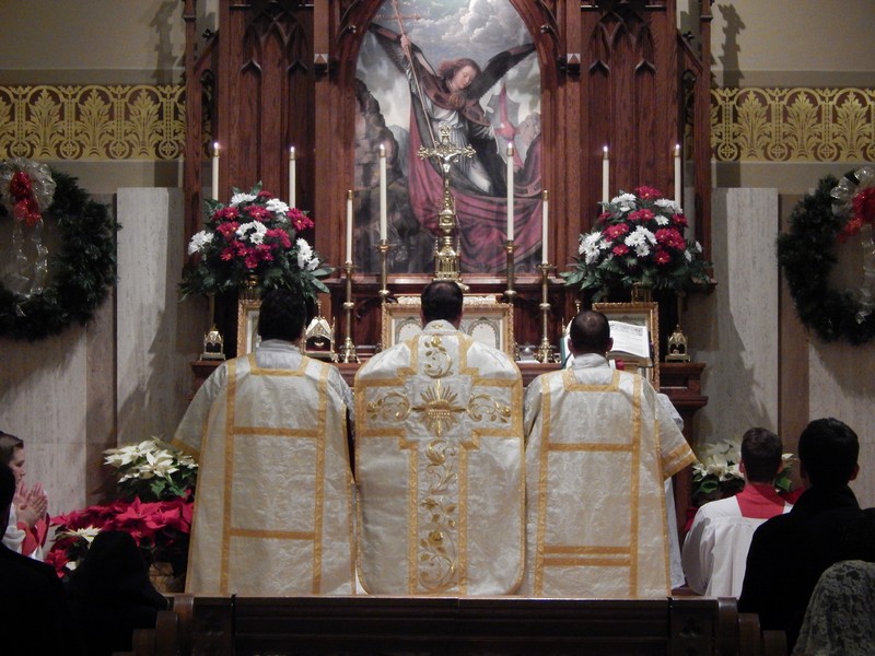 Midnight Mass at St. Michael’s in Scranton Priestly Fraternity of St