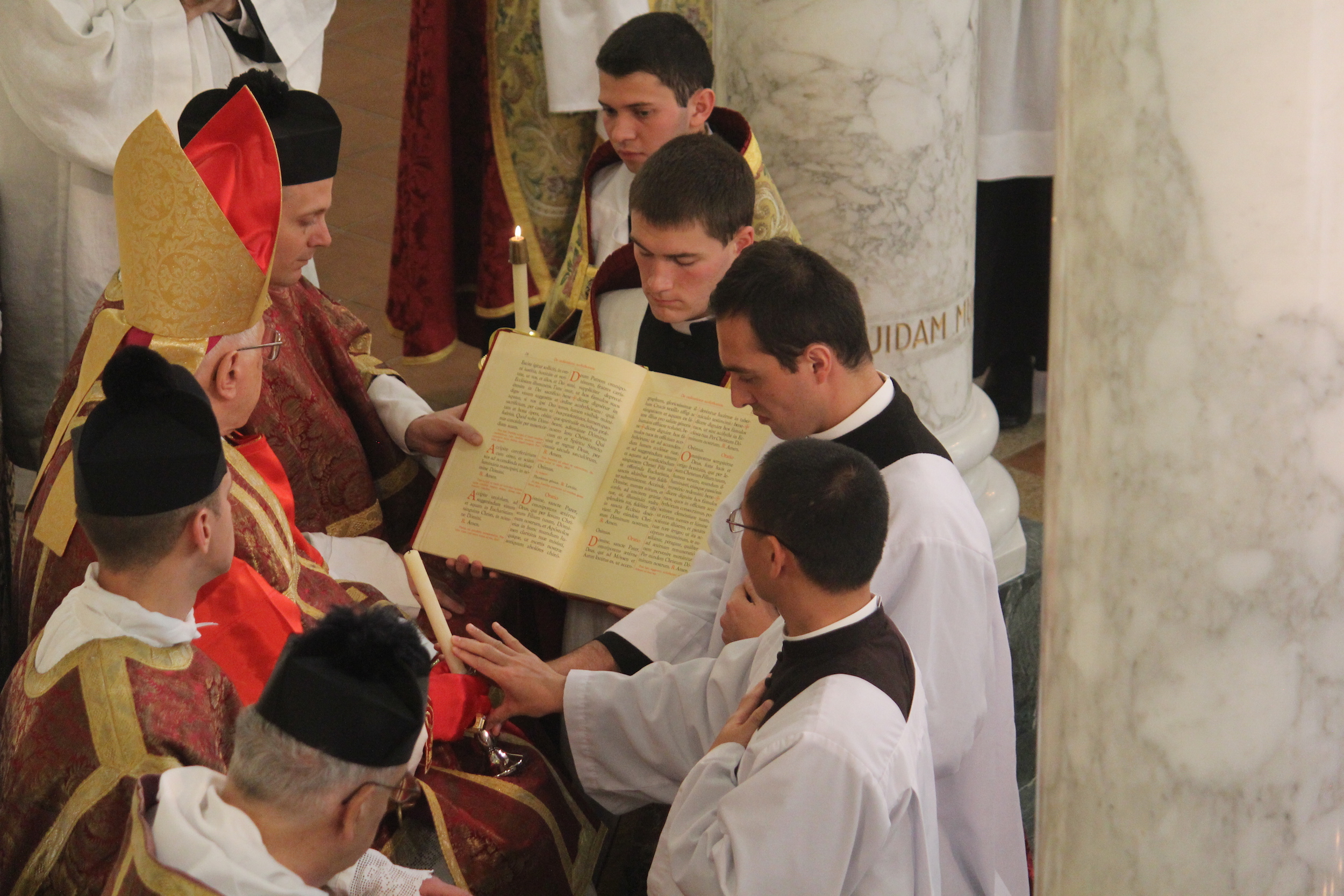 Minor Orders Conferred in Denton Priestly Fraternity of St. Peter