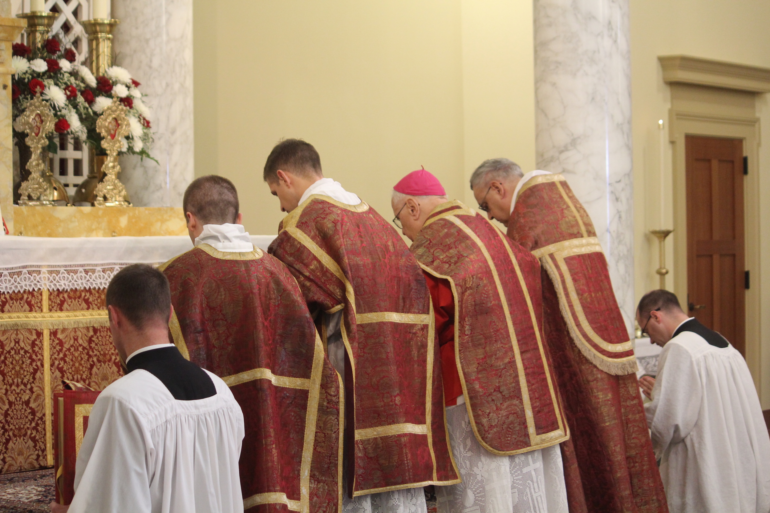 Minor Orders Conferred in Denton Priestly Fraternity of St. Peter