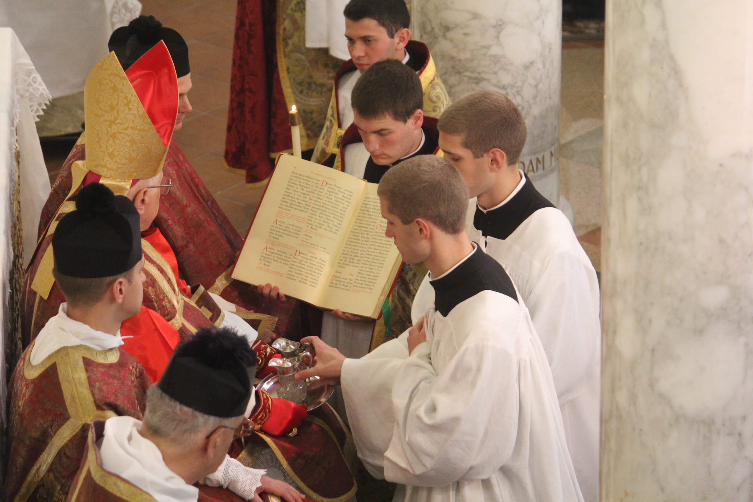 Minor Orders Conferred in Denton Priestly Fraternity of St. Peter