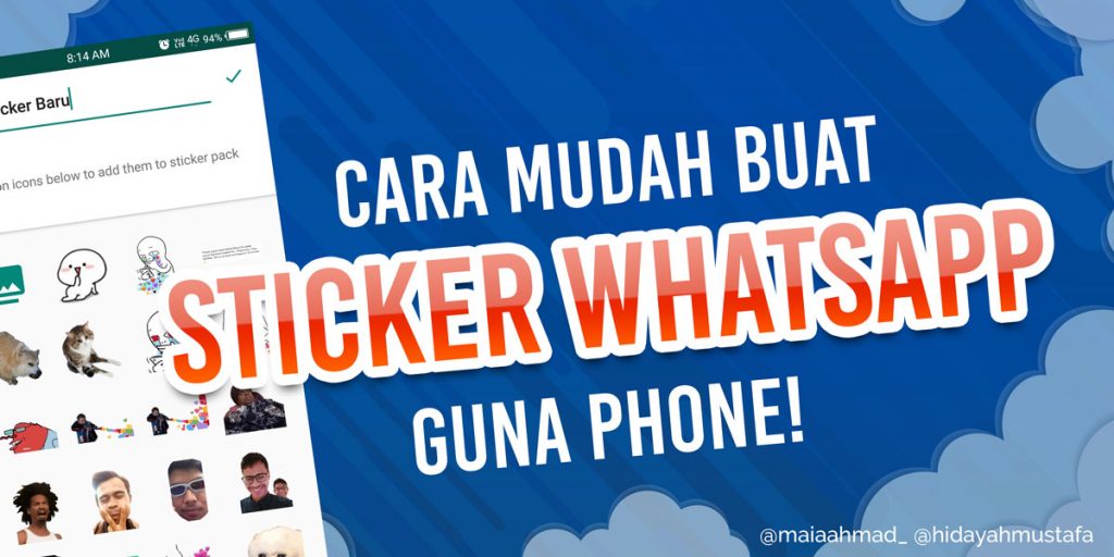 Cara Buat Sticker Whatsapp / Cara Gampang Buat Sticker Whatsapp Mudah