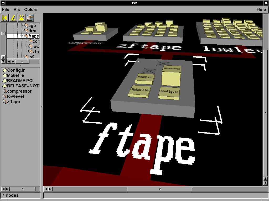 FSV 3D File System Viewer