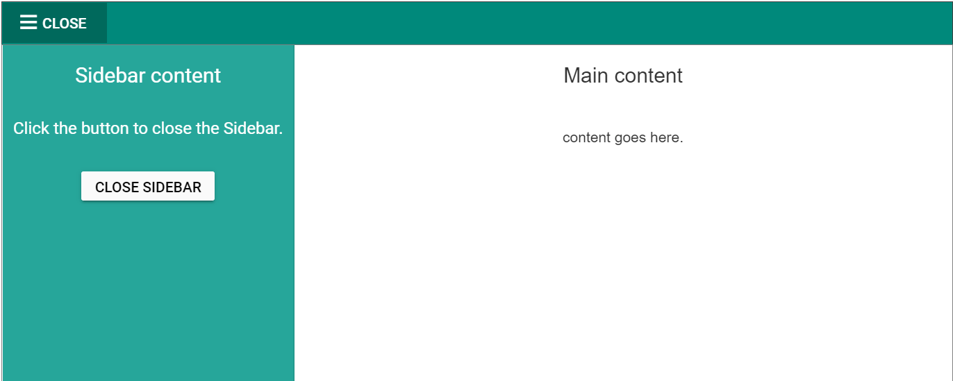 Angular Sidebar Navigation Drawer Syncfusion