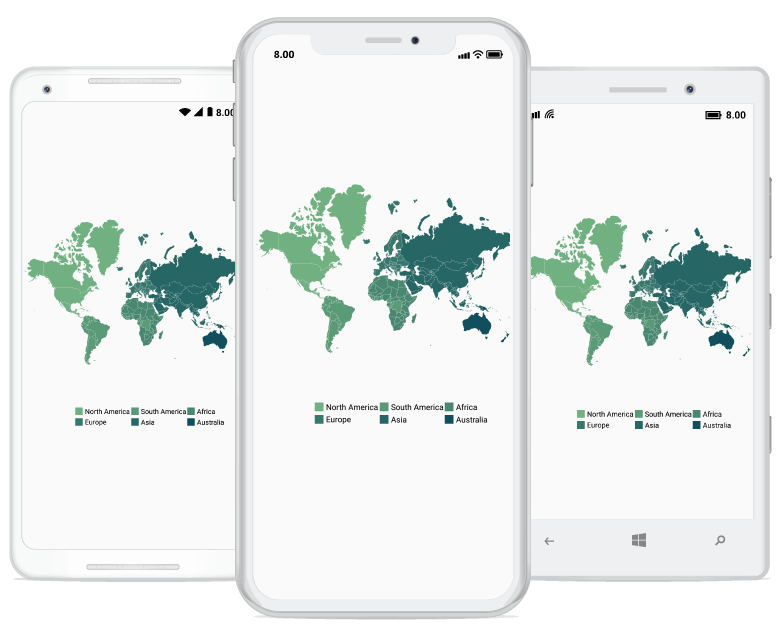 Xamarin.Forms Maps Interactive Maps Syncfusion