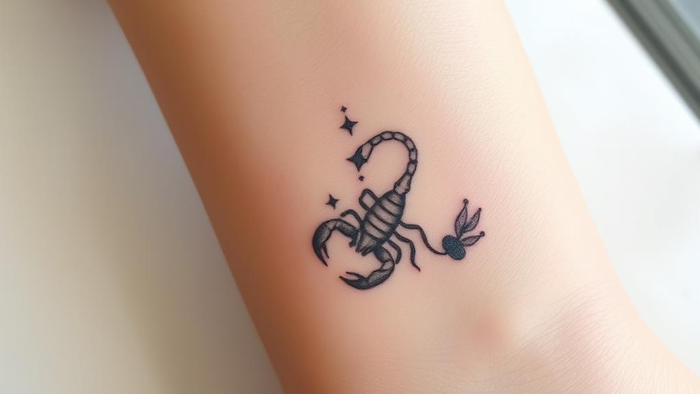 15 Scorpio Minimal Tattoos to Show Your Intensity