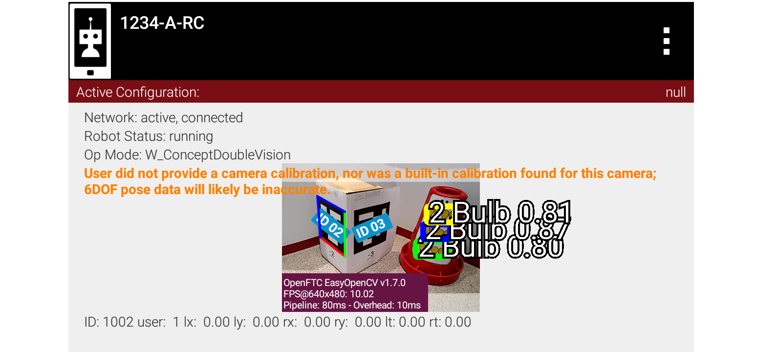 AprilTag Camera Calibration — FIRST Tech Challenge Docs 0.2 documentation