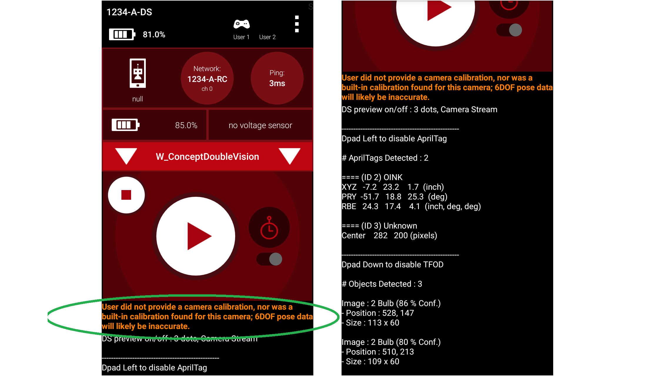 AprilTag Camera Calibration — FIRST Tech Challenge Docs 0.2 documentation