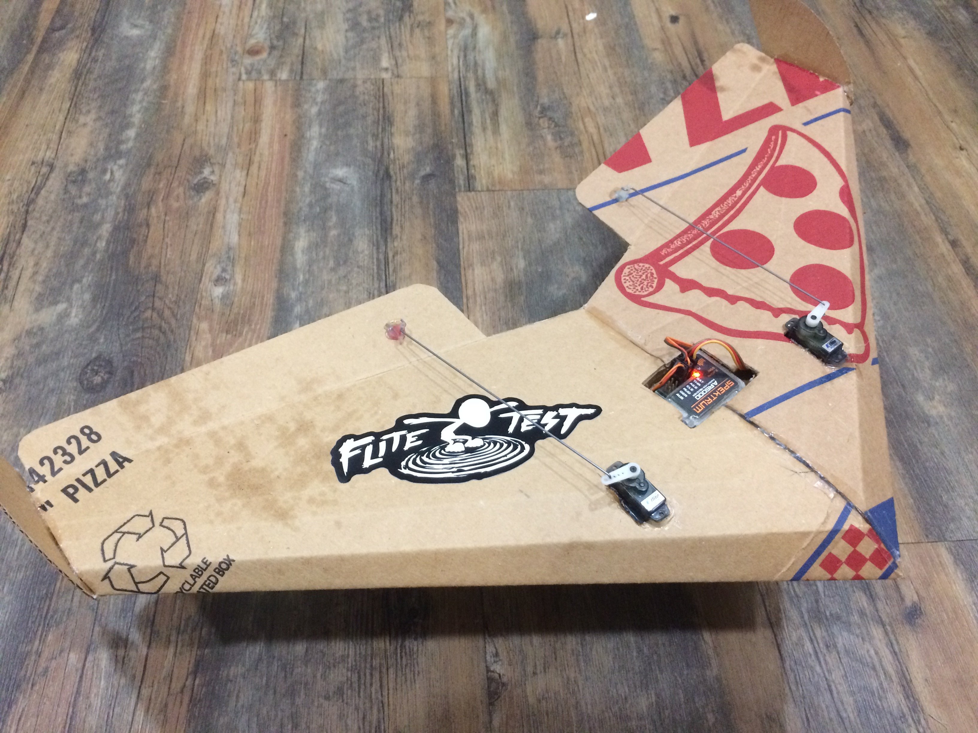 Pizza box plane FliteTest Forum