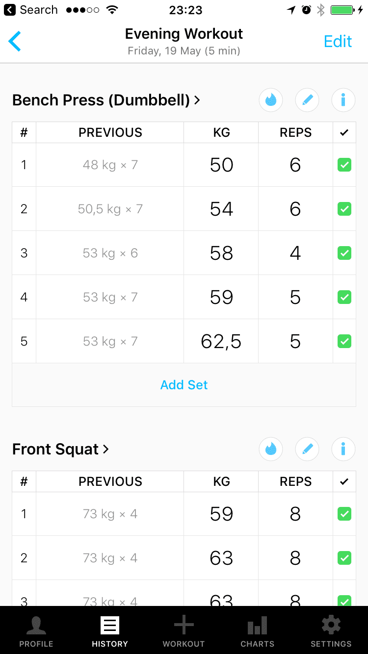 10 Best Workout Log Apps 2018 for iOS and Android