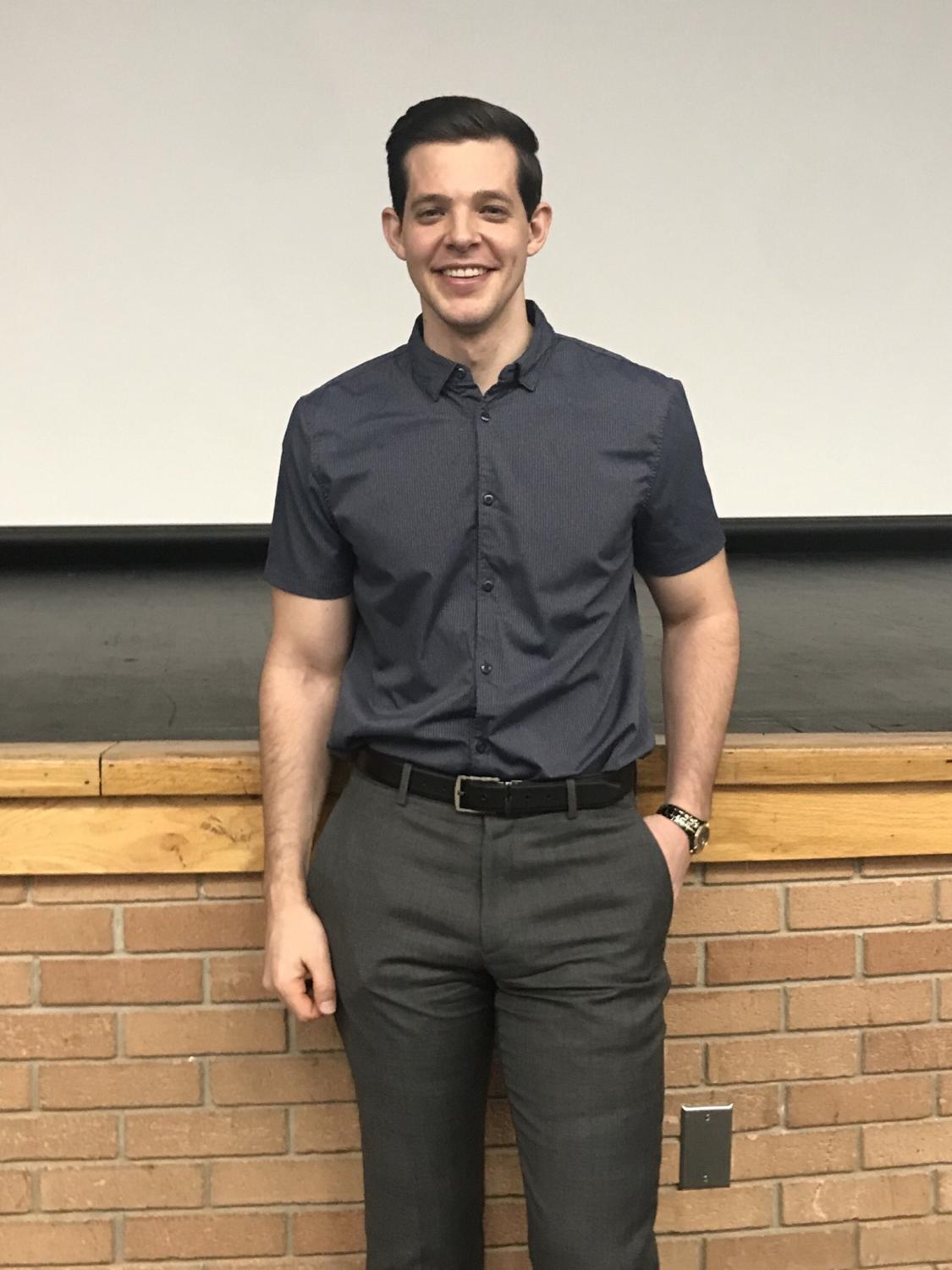 Stephen Hill Shares His Substance Abuse and Recovery Story with Juniors