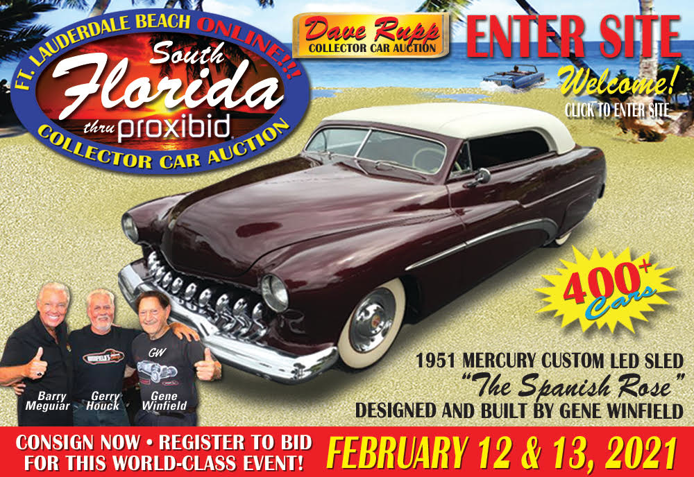 Ft. Lauderdale Beach Collector Car Auction Presented by Dave Rupp!