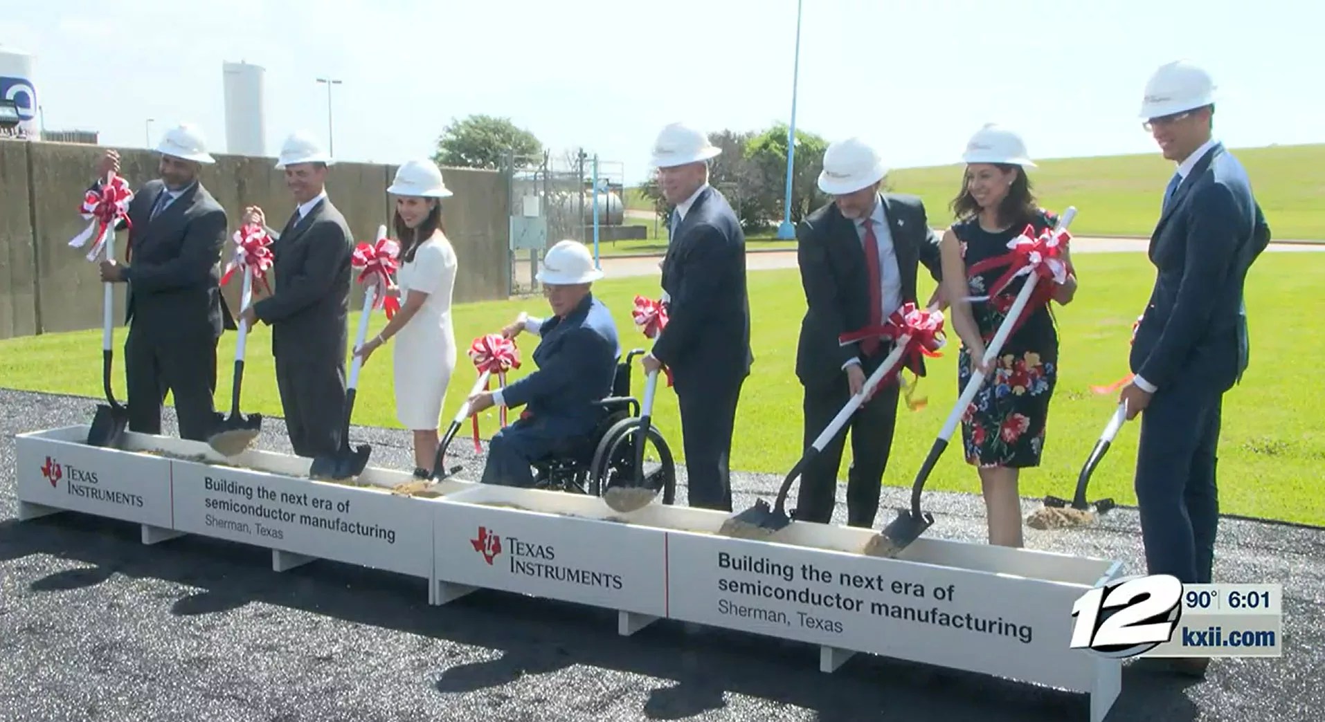 Texas Instruments breaks ground on new 30 billion manufacturing plant