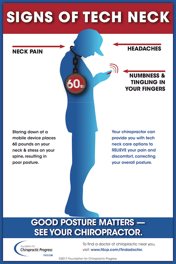 Here's Why You Really Get Tech Neck Infographic Hooray for Moms