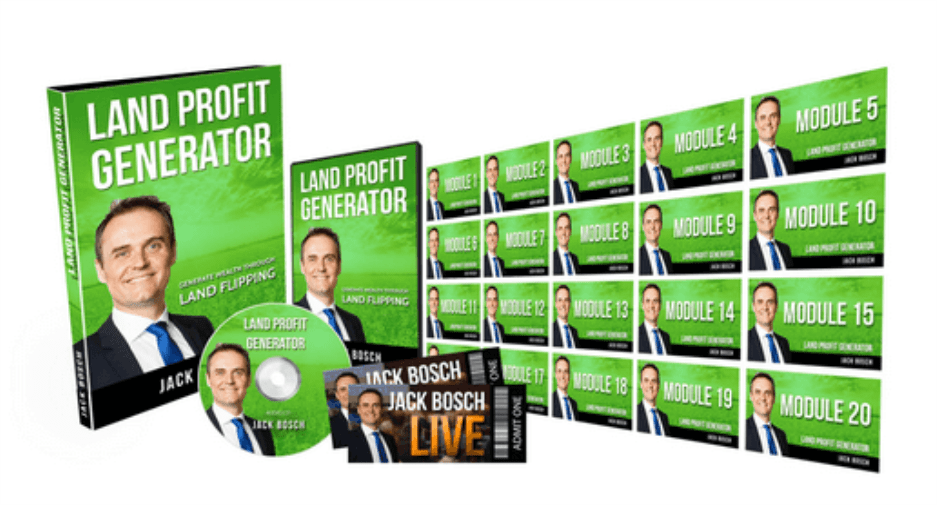Jack Bosch Land Profit Generator 2.0 Forex, Commodity and Stocks