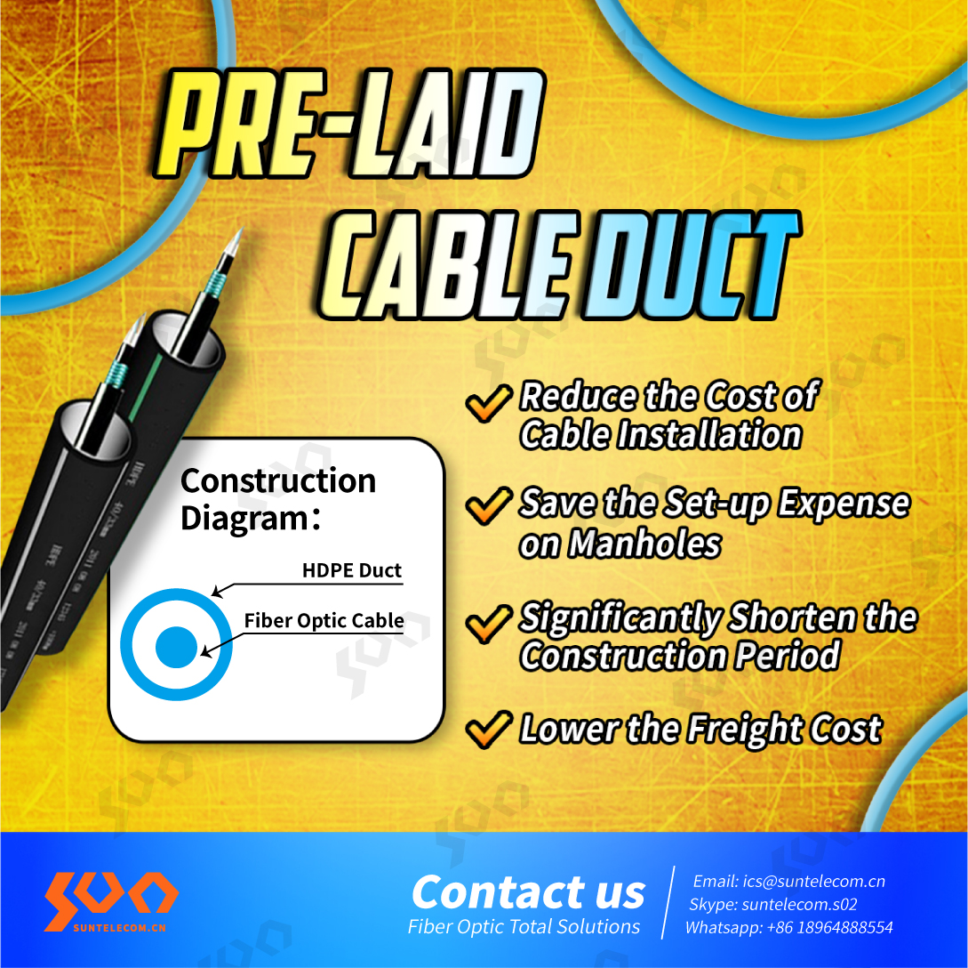 Do you have an ongoing fiber optic cable installation project? Sun