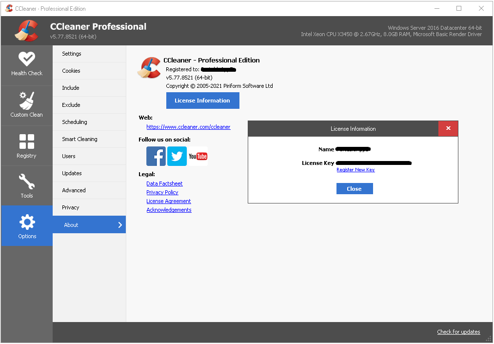 CCleaner v5.77.8521 All Editions Portable Application Full