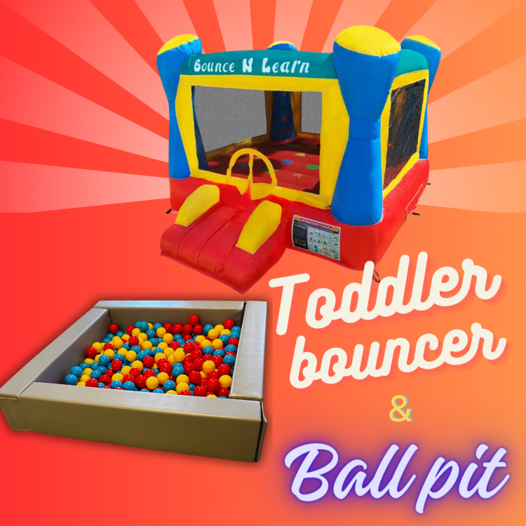 Toddler Bounce House + Ball Pit FTX Inflatables
