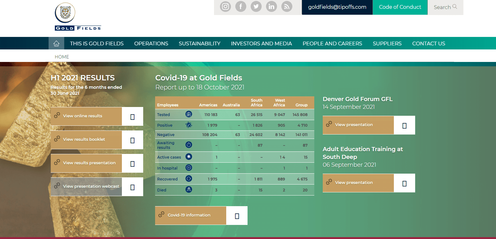 Top 10 Gold Mining Companies