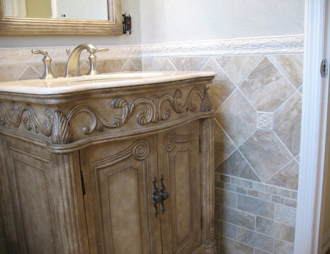 Bathroom Floor Tile Patterns With Border Clsa Flooring Guide