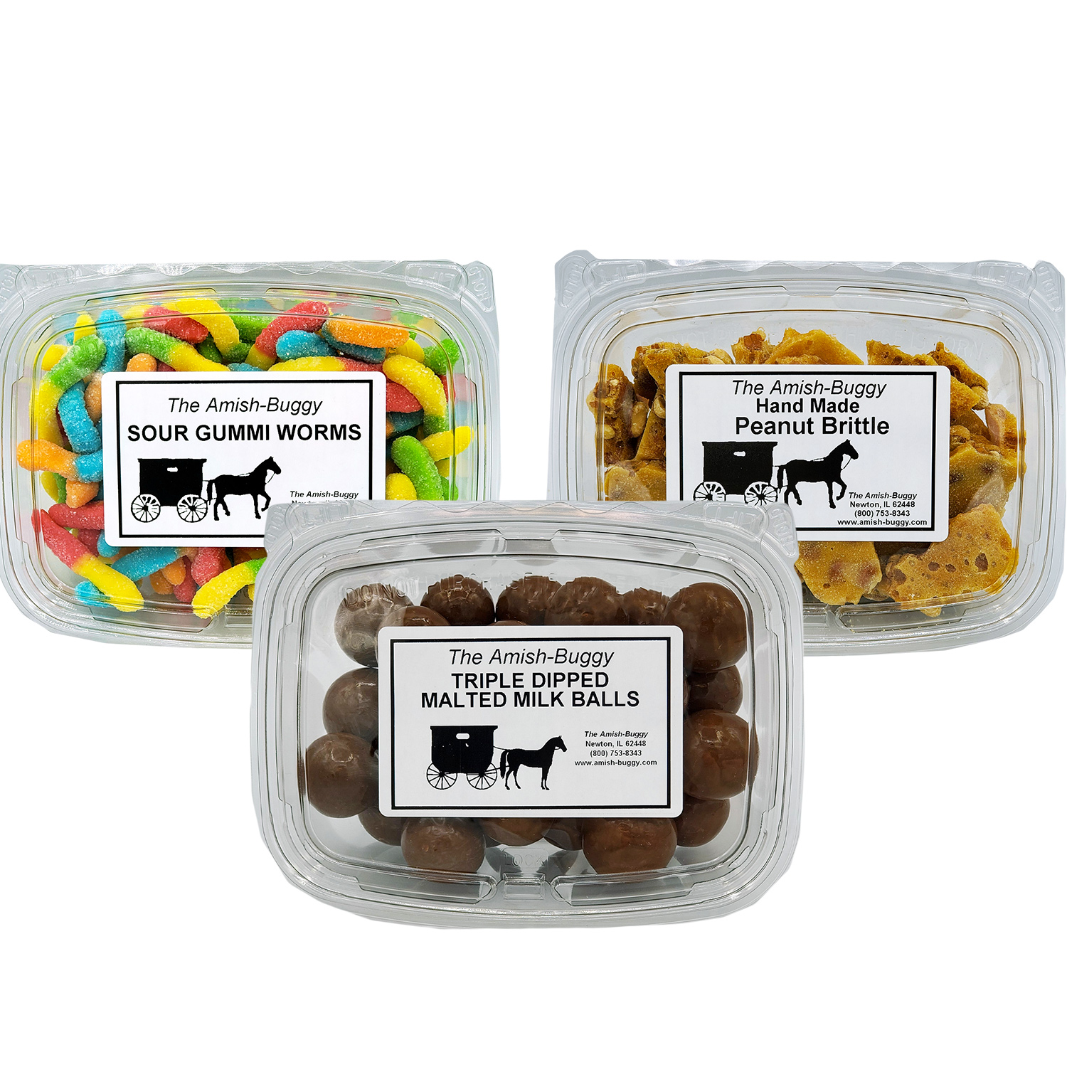 Premium Candy Tubs (2 Tubs) Arndt's Fudgery LLC