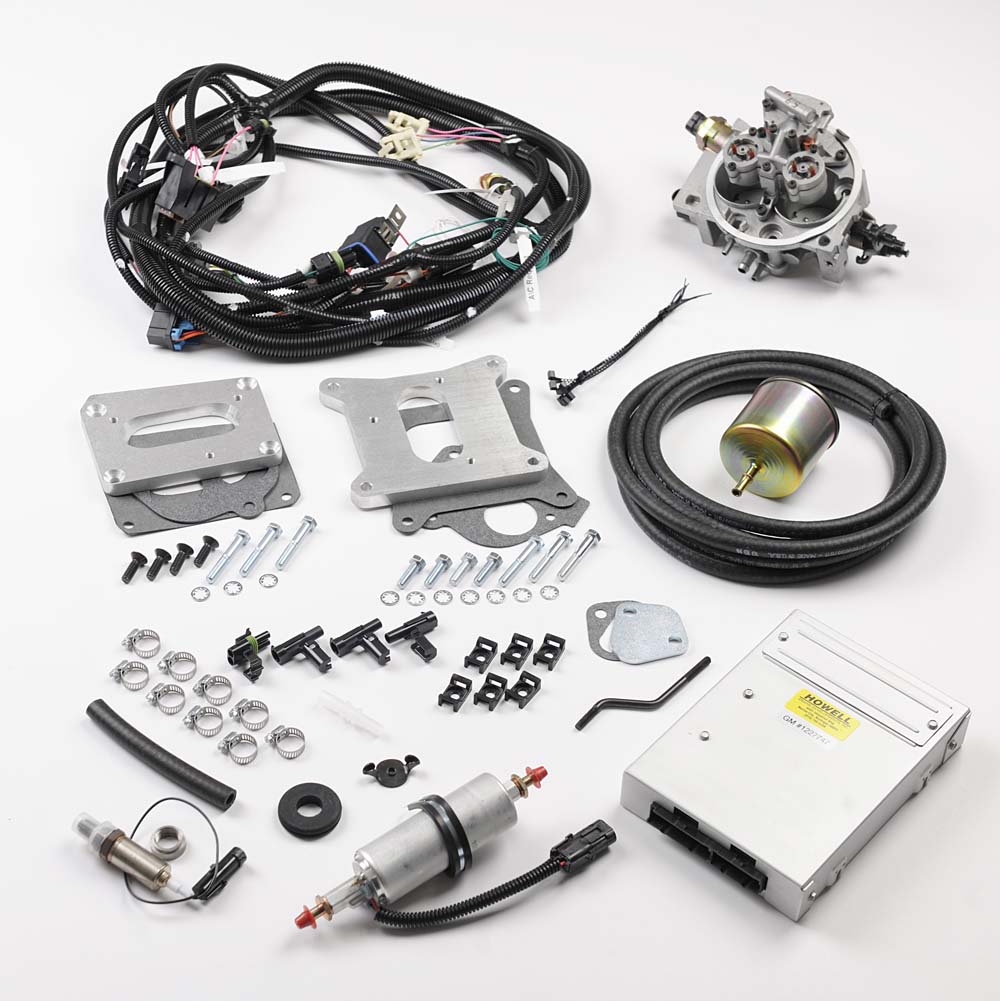 Howell K247JW360 TBI Kit Jeep Wagoneer 360 Fuel Injection Conversions