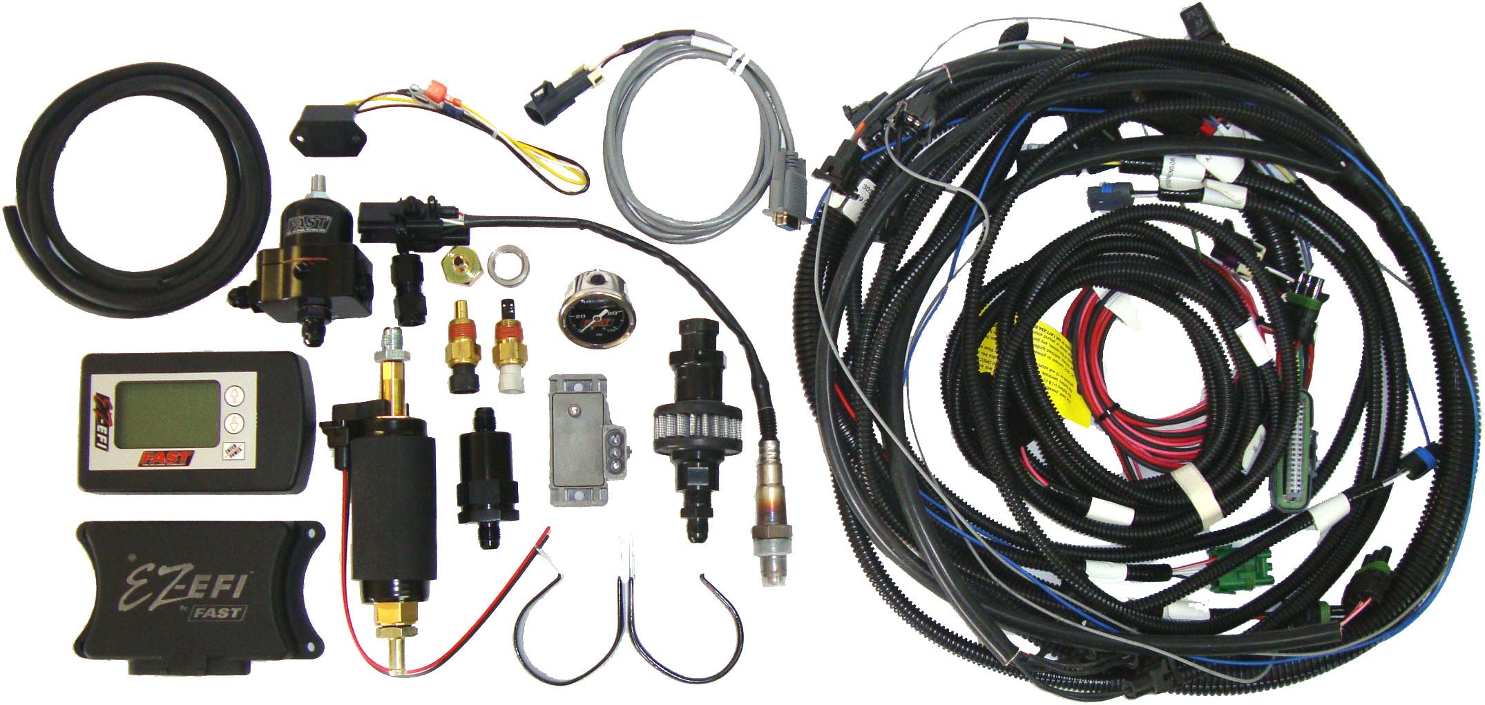 OLD SCHOOL Small Chevy Enderle Stack, FiTech, EFI System COMPLETE