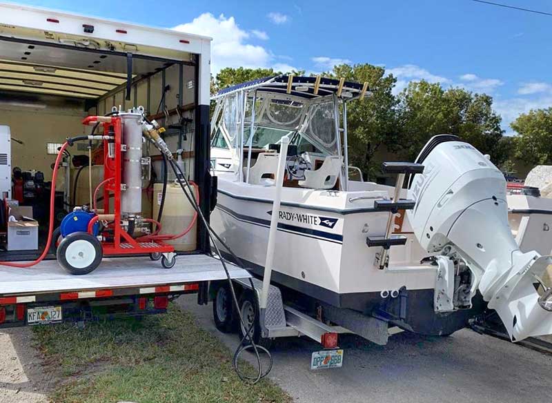 FUEL POLISHING TANK CLEANING Deisel & Gasoline. Miami