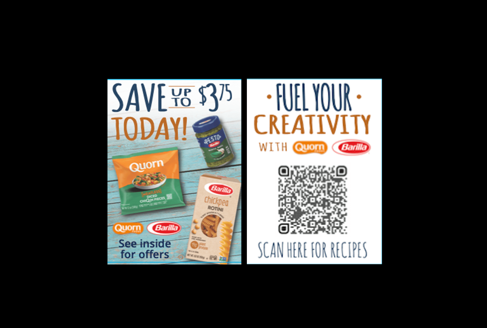 FUEL YOUR CREATIVITY WITH QUORN AND BARILLA FUEL Partnerships®