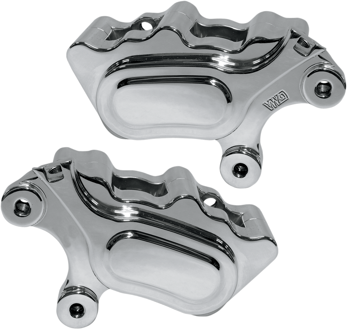 GMA 4 Piston Front Brake Caliper For Harley 0820 FL Models ⋆ Fuel Row